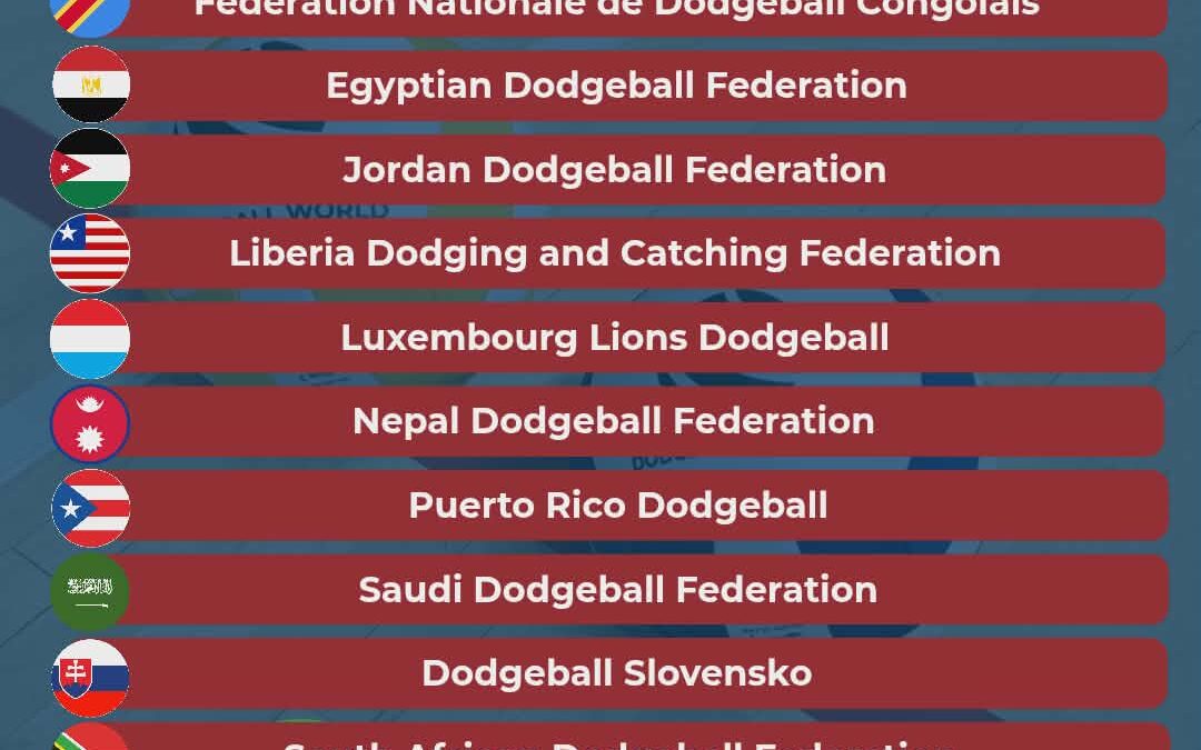 WDBF Welcomes 14 New Full Member Federations